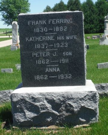 FERRING, ANNA - Jones County, Iowa | ANNA FERRING 