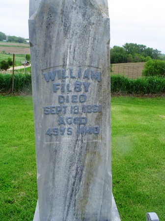FILBY, WILLIAM - Jones County, Iowa | WILLIAM FILBY 