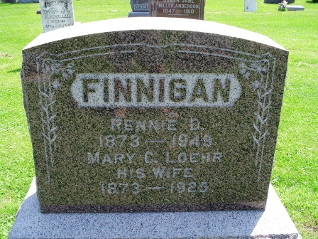 LOEHR FINNIGAN, MARY C - Jones County, Iowa | MARY C LOEHR FINNIGAN 