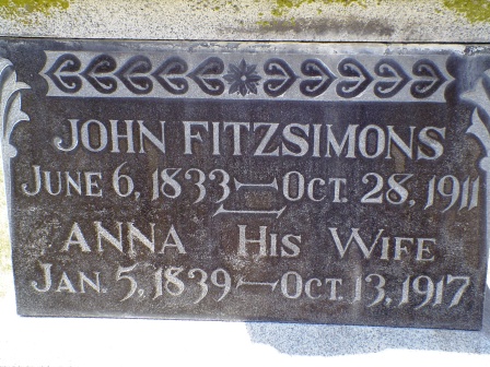 FITZSIMONS, ANNA - Jones County, Iowa | ANNA FITZSIMONS 