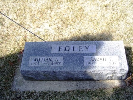 FOLEY, WILLIAM A - Jones County, Iowa | WILLIAM A FOLEY 