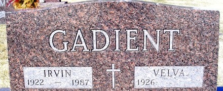 GADIENT, VELVA - Jones County, Iowa | VELVA GADIENT 