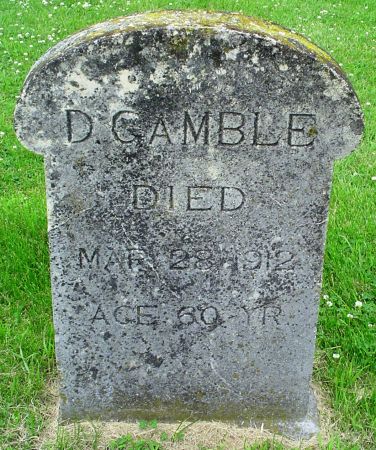 GAMBLE, D(ARNER) - Jones County, Iowa | D(ARNER) GAMBLE 