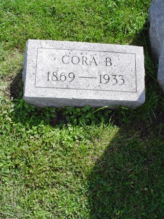 GARRETSON, CORA B - Jones County, Iowa | CORA B GARRETSON 