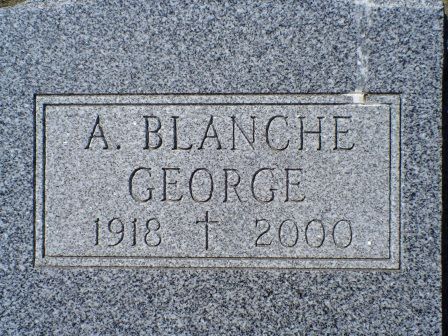 GEORGE, A. BLANCHE - Jones County, Iowa | A. BLANCHE GEORGE 