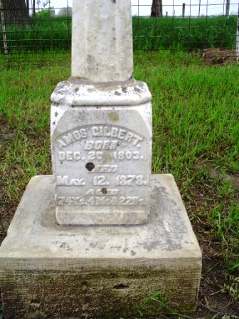 GILBERT, AMOS - Jones County, Iowa | AMOS GILBERT 