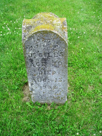 GILES, J. - Jones County, Iowa | J. GILES 