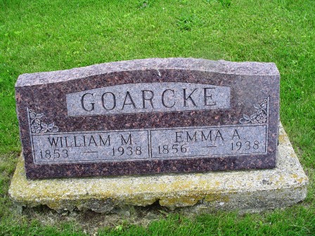 GOARCKE, WILLIAM M - Jones County, Iowa | WILLIAM M GOARCKE 