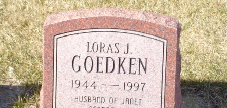 GOEDKEN, LORAS J - Jones County, Iowa | LORAS J GOEDKEN 