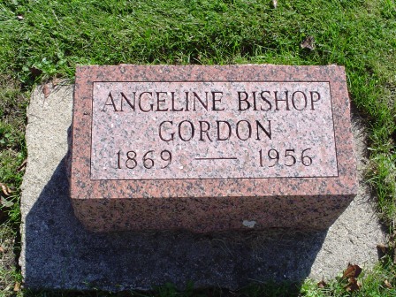 GORDON, ANGELINE - Jones County, Iowa | ANGELINE GORDON 