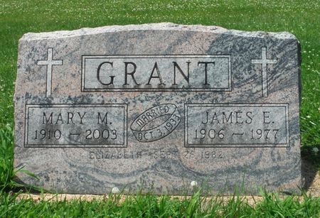 GRANT, ELIZABETH - Jones County, Iowa | ELIZABETH GRANT 