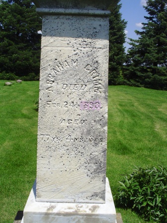 GRIMM, ABRAHAM - Jones County, Iowa | ABRAHAM GRIMM 