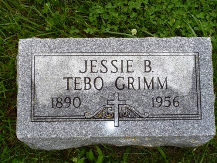 TEBO GRIMM, JESSIE B - Jones County, Iowa | JESSIE B TEBO GRIMM 