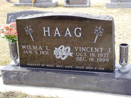HAAG, VINCENT J - Jones County, Iowa | VINCENT J HAAG 