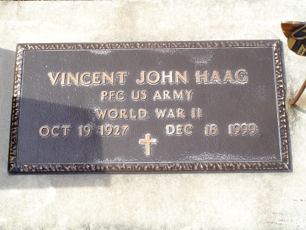 HAAG, VINCENT JOHN - Jones County, Iowa | VINCENT JOHN HAAG 