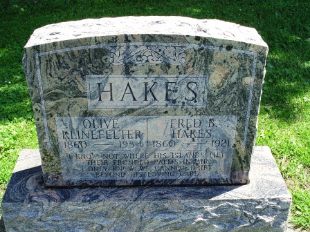 HAKES, OLIVE - Jones County, Iowa | OLIVE HAKES 