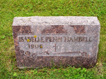 PENN HAMBELL, ISABELLE - Jones County, Iowa | ISABELLE PENN HAMBELL 