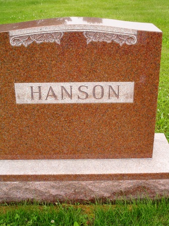 HANSON, FAMILY HEADSTONE - Jones County, Iowa | FAMILY HEADSTONE HANSON 