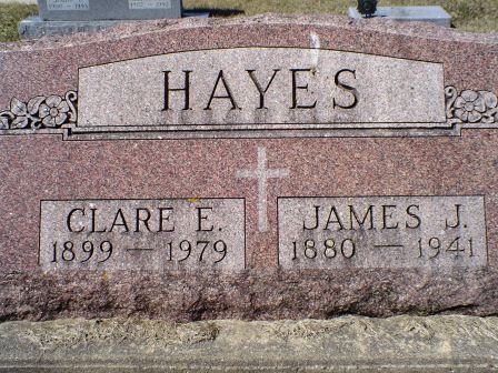HAYES, CLARE E - Jones County, Iowa | CLARE E HAYES 