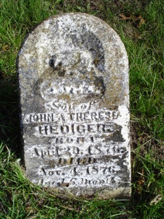 HEDIGER, UNKNOWN - Jones County, Iowa | UNKNOWN HEDIGER 