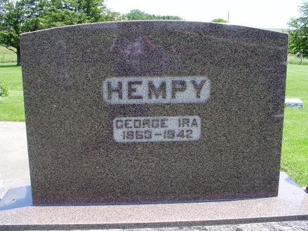 HEMPY, GEORGE IRA - Jones County, Iowa | GEORGE IRA HEMPY 