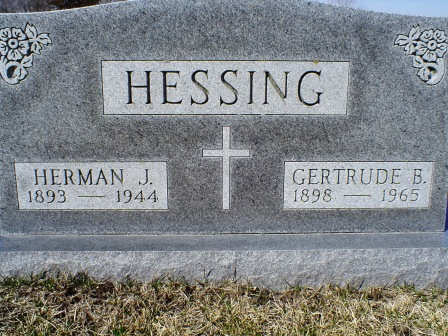 HESSING, GERTRUDE B - Jones County, Iowa | GERTRUDE B HESSING 