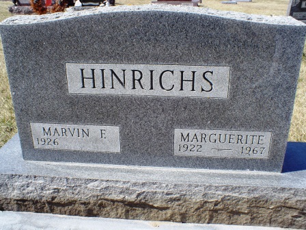 HINRICHS, MARVIN F - Jones County, Iowa | MARVIN F HINRICHS 