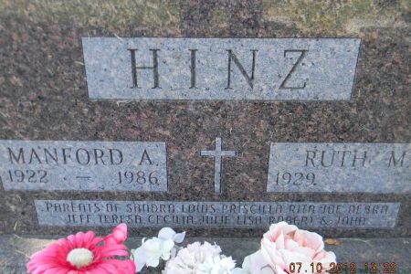 HINZ, MANFORD ANTHONY - Jones County, Iowa | MANFORD ANTHONY HINZ 