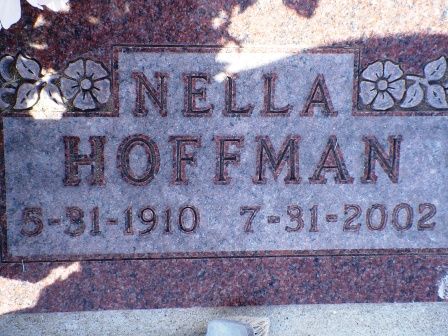 HOFFMAN, NELLA - Jones County, Iowa | NELLA HOFFMAN 