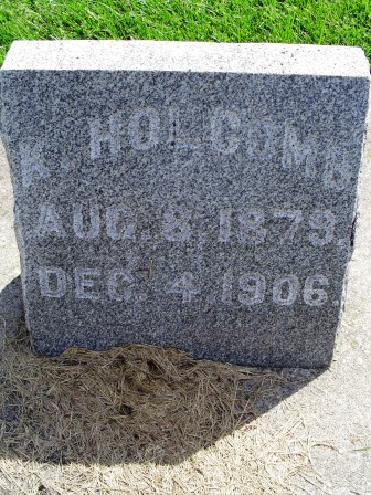 HOLCOMB, K - Jones County, Iowa | K HOLCOMB 