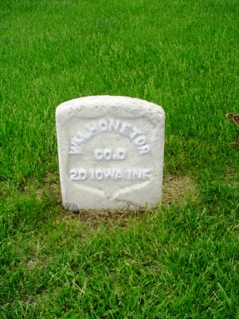 HONETOR, WM. H - Jones County, Iowa | WM. H HONETOR 