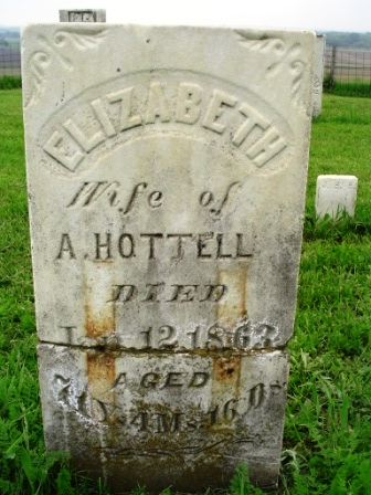 HOTTELL, ELIZABETH - Jones County, Iowa | ELIZABETH HOTTELL 