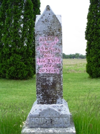 HOUSTMAN, ALLEN F - Jones County, Iowa | ALLEN F HOUSTMAN 