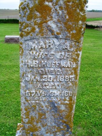 HUFFMAN, MARY A - Jones County, Iowa | MARY A HUFFMAN 