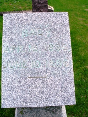 HUGHES, BABY - Jones County, Iowa | BABY HUGHES 