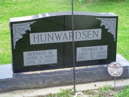 HUNWARDSEN, THOMAS M - Jones County, Iowa | THOMAS M HUNWARDSEN 