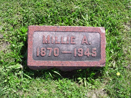 HURT, MILLIE A - Jones County, Iowa | MILLIE A HURT 