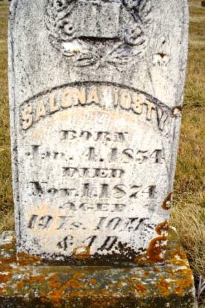 IOSTY, SALONA - Jones County, Iowa | SALONA IOSTY 