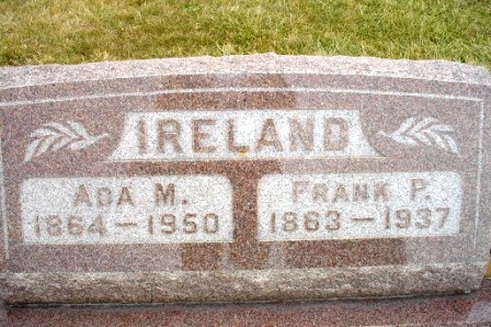 IRELAND, FRANK P - Jones County, Iowa | FRANK P IRELAND 