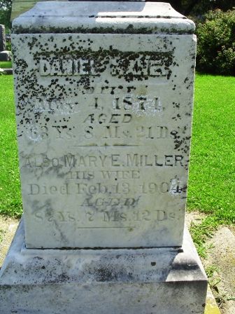 MILLER KANE, MARY E - Jones County, Iowa | MARY E MILLER KANE 