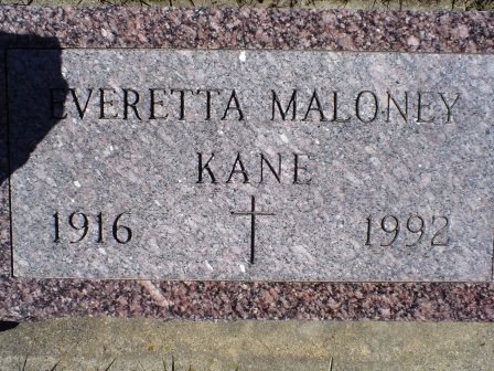 MALONEY KANE, EVERETTA - Jones County, Iowa | EVERETTA MALONEY KANE 
