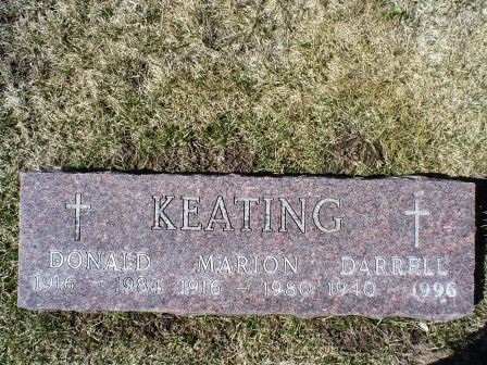 KEATING, MARION - Jones County, Iowa | MARION KEATING 