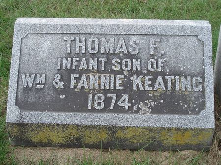 KEATING, THOMAS - Jones County, Iowa | THOMAS KEATING 