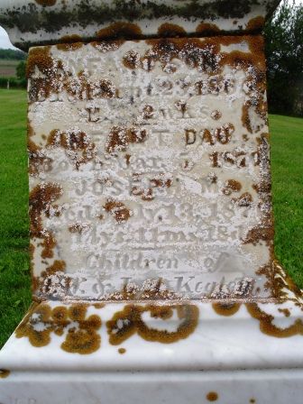 KEGLEY, INFANT DAU - Jones County, Iowa | INFANT DAU KEGLEY 