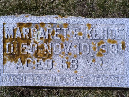 KEHOE, MARGARET E - Jones County, Iowa | MARGARET E KEHOE 