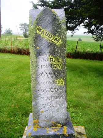 KINNEY, MAUD M - Jones County, Iowa | MAUD M KINNEY 