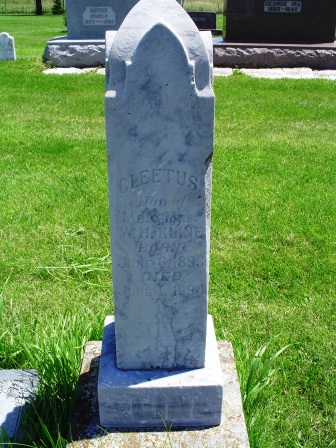KLINE, CLEETUS - Jones County, Iowa | CLEETUS KLINE 