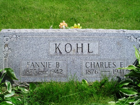 KOHL, FANNIE B - Jones County, Iowa | FANNIE B KOHL 