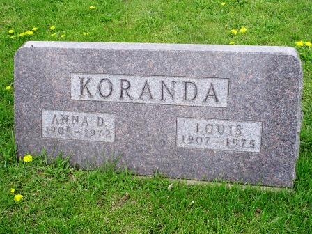KORANDA, ANNA D - Jones County, Iowa | ANNA D KORANDA 