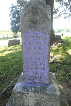 KRAUPIK, KATERINA - Jones County, Iowa | KATERINA KRAUPIK 